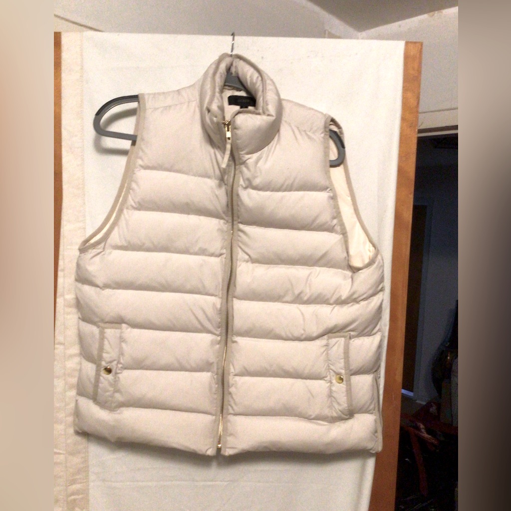 JCrew Puffer Vest Sz Xl